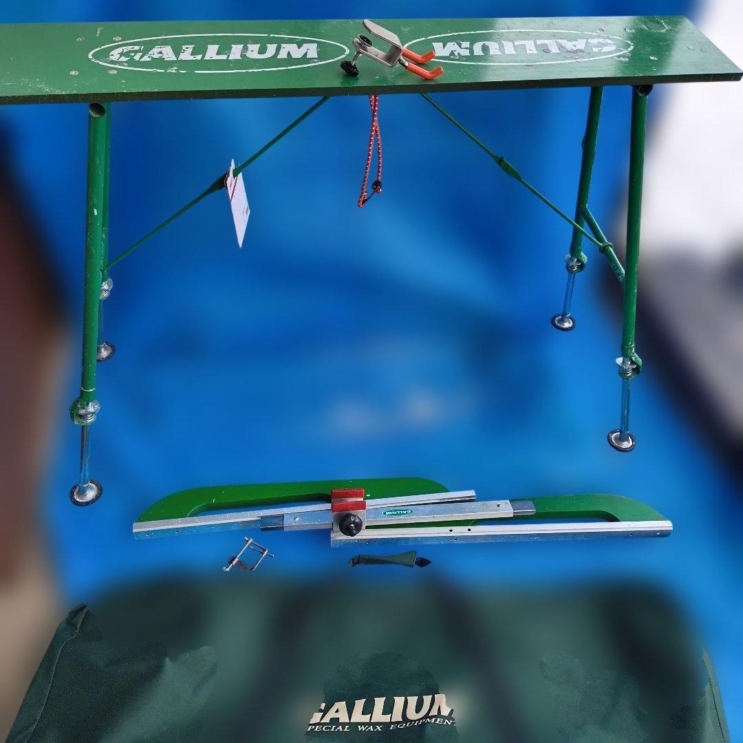 クロスカントリースキーGALLIUM バイスワックス用具一式