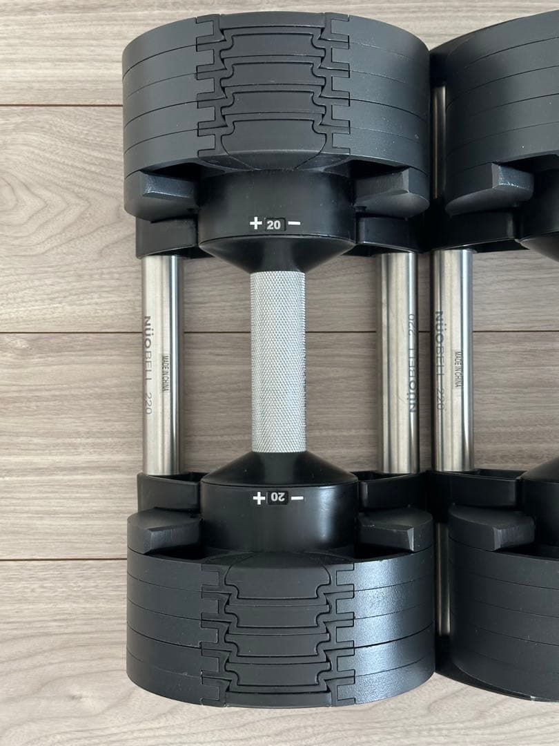 ①フレックスベル 20kg ダンベル