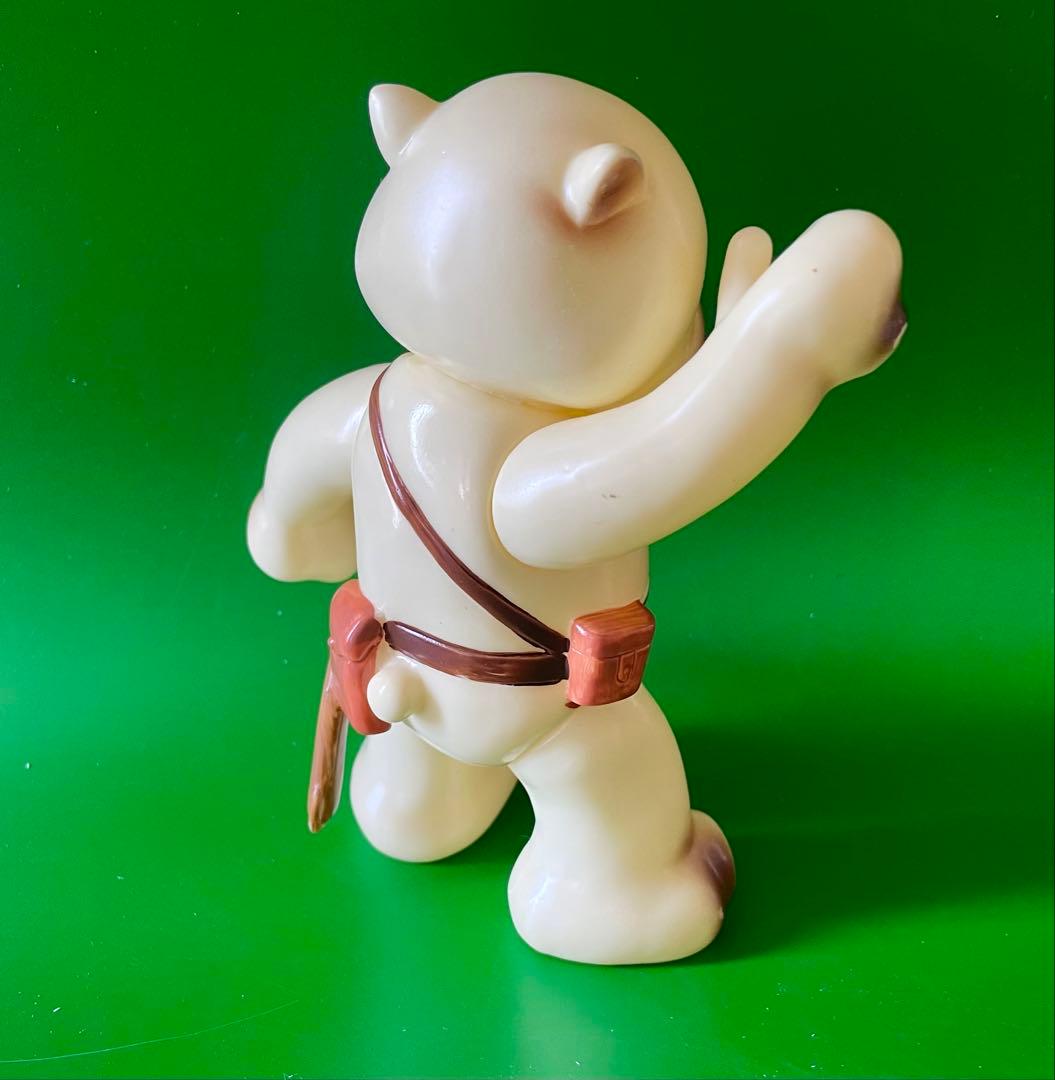 【珍品】当時物　マルザン　のらくろ ブル連隊長 ソフビ　1969年　田川水泡