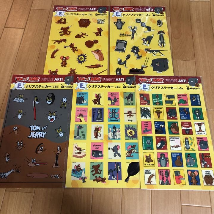トムとジェリー　HAPPYくじ　フィギュアぬいぐるみラストワン　セミコンプリート