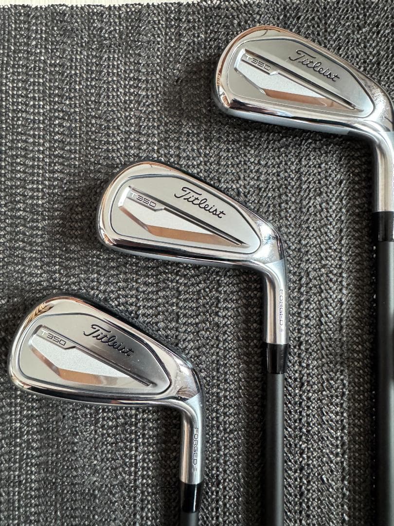 タイトリストT３５０　フジクラトラヴィス８５　Sシャフト６本美品