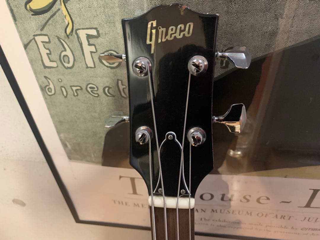 ぽん太　Greco EB-3コピーモデル　グネコ期　ハードケース付き