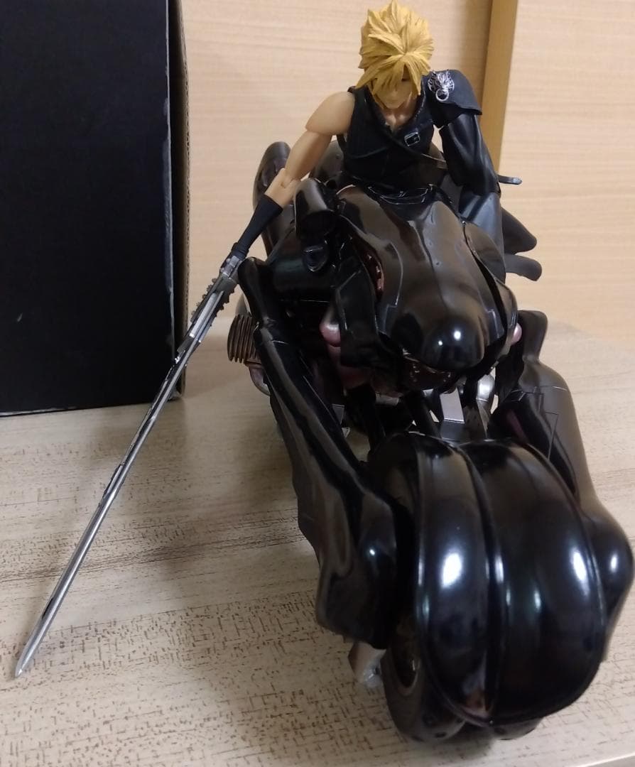 【FF7AC クラウド&フェンリル】&【FF7プレイアーツvol.2セフィロス】