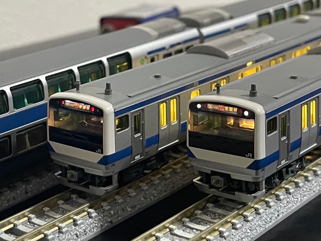 KATO 10-525 E531系8両基本セット 2階建てグリーン車入編成