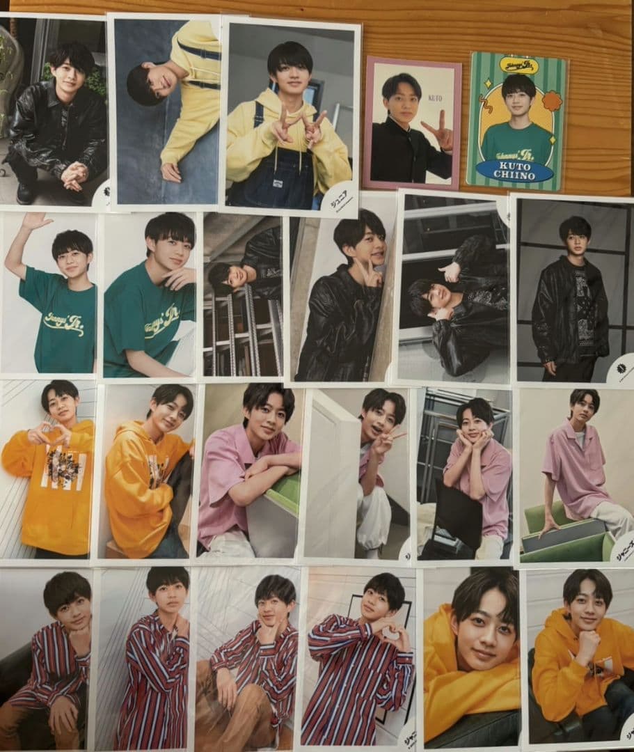 千井野空翔 公式写真 プロフィールカード まとめ売り