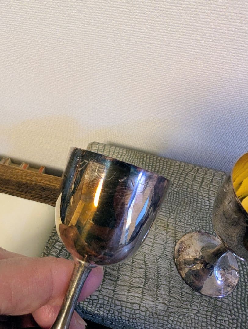 純銀　第17回日本ダービー　優駿記念　クモノハナ　銀杯　競馬グッズ　アンティーク