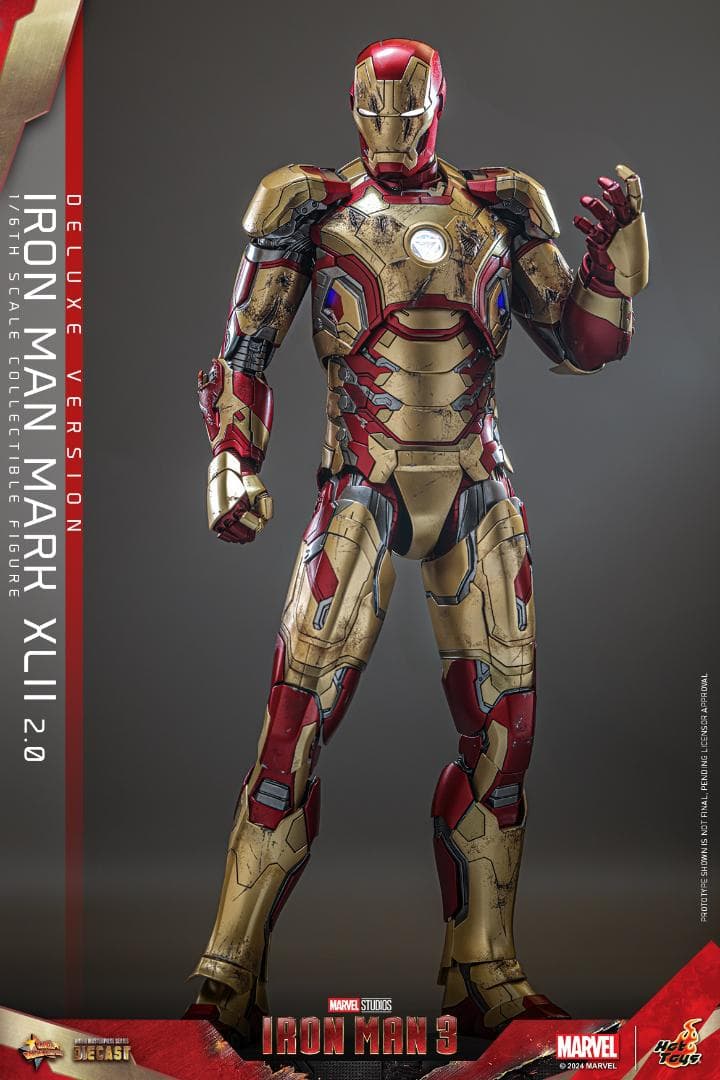 ホットトイズ 1/6 アイアンマン3 マーク42 DX版 MMS759D66B