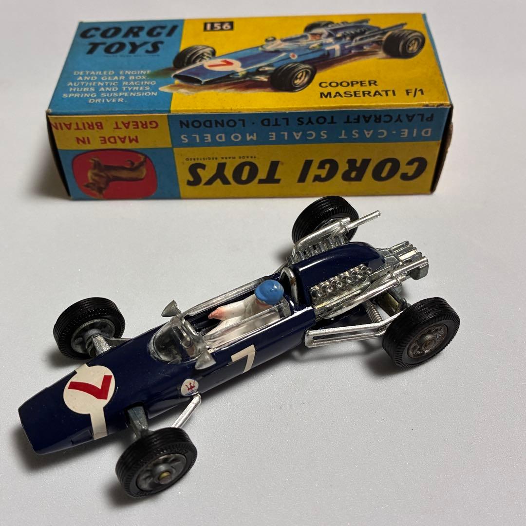 【希少】CORGI TOYSロータス・クライマックス＆クーパー・マセラッテイF1