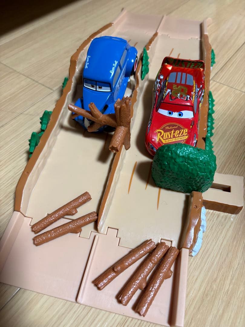 カーズミニカー　プレイセット　激レア　ミニスタントセット　リバースコット