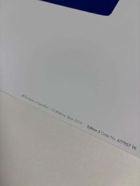 額装品/California IKB/イヴクライン/ポスター/アート/インテリア