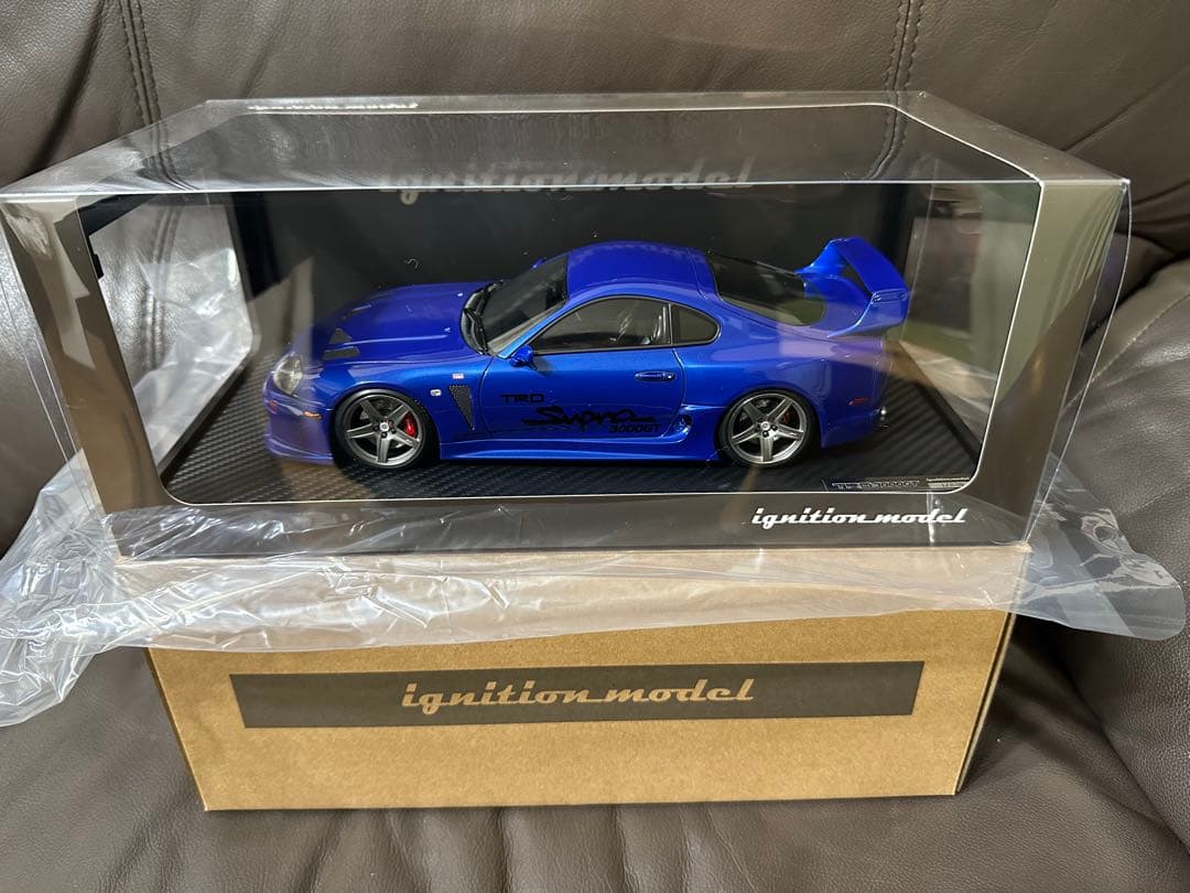 1/18 イグニッションモデル TRD 3000GT JZA80 スープラ 青