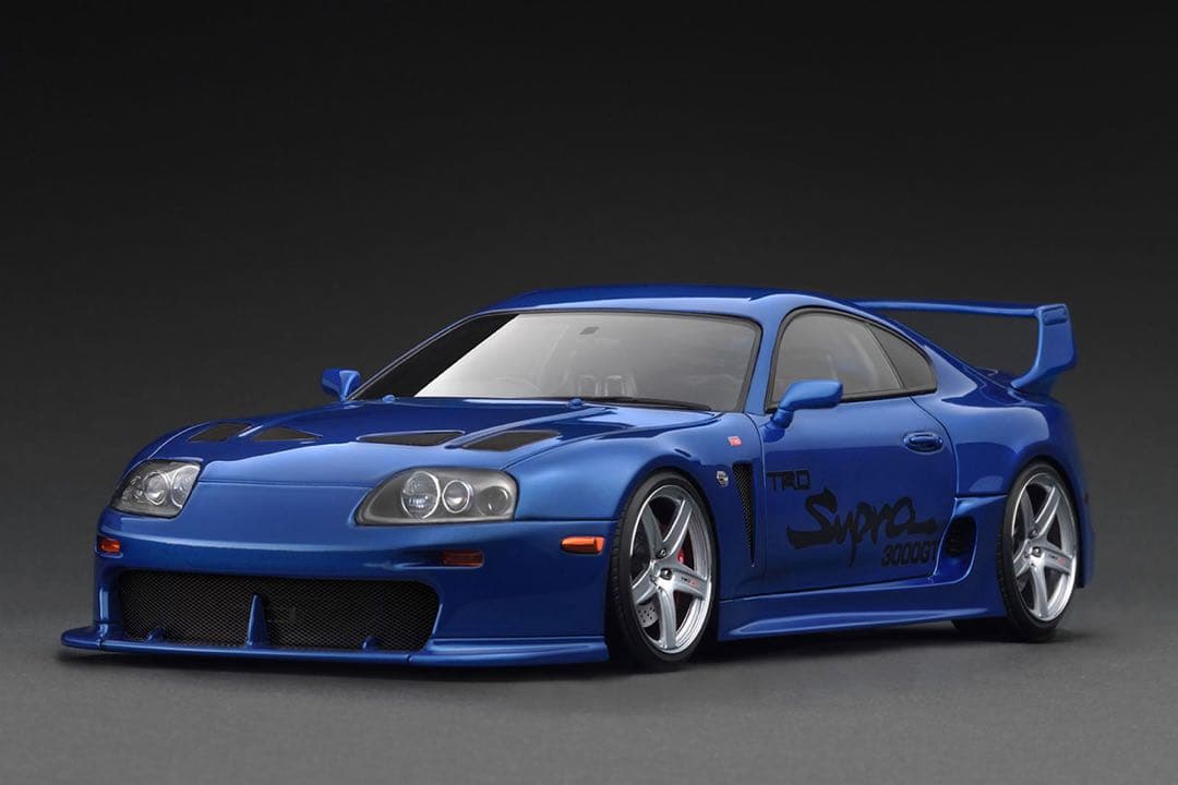 1/18 イグニッションモデル TRD 3000GT JZA80 スープラ 青