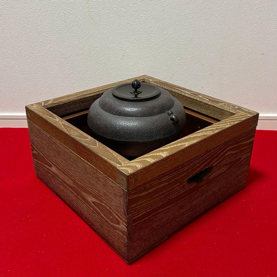 置炉セット　茶道具懐石茶箱鵬雲斎坐忘斎淡々斎即中斎而妙斎棗茶碗茶杓水屋