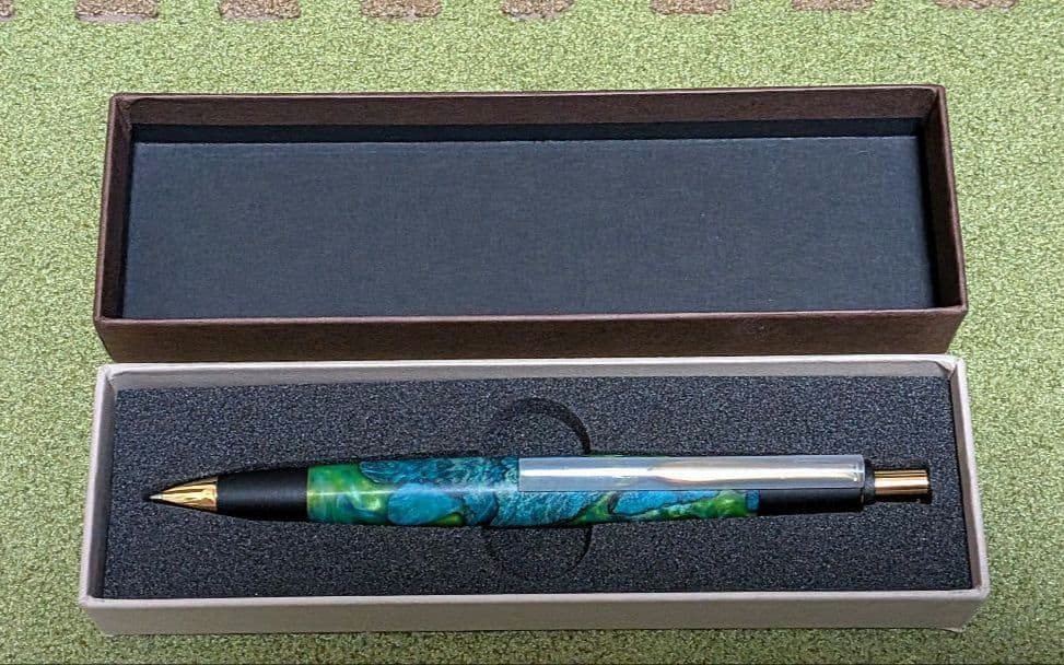 あけぼの工房　スタビライズドウッド×レジン　シャープペンシル