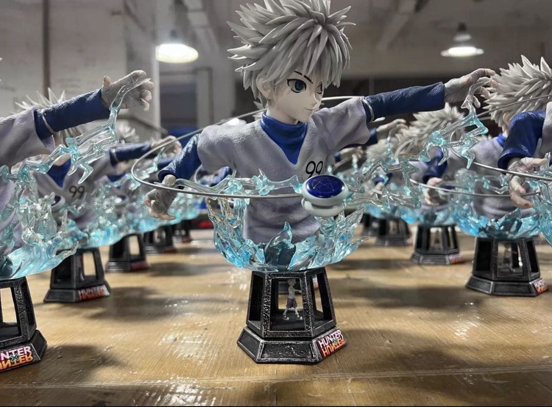 hunter×hunter キルア＝ゾルディック ガレージキット スタチュー①