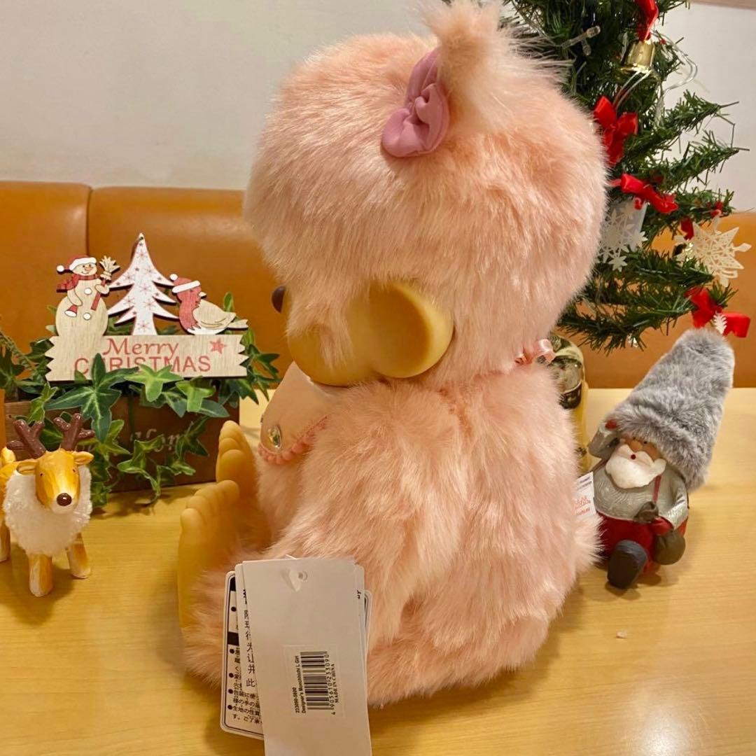 希少　モンチッチぬいぐるみピンクK.yamasaki Limited セキグチ