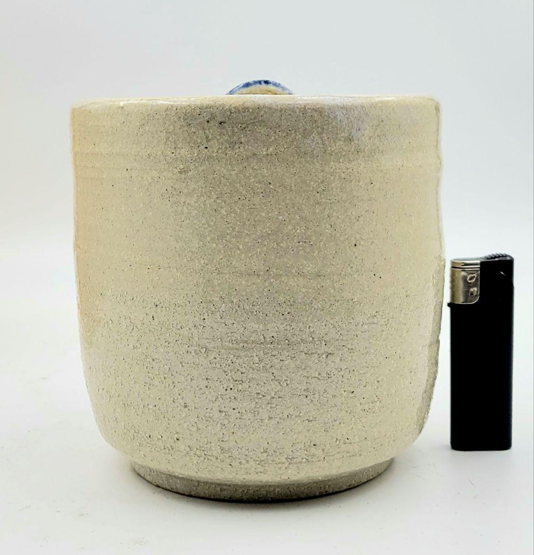 茶道具　水指　徳川幹子自作　木の葉水指　共箱　骨董品、美術品