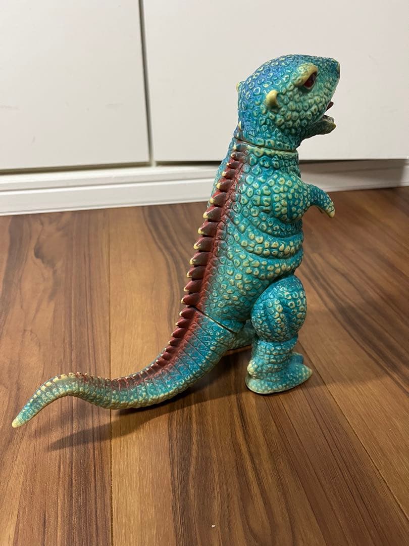 ゴロザウルス　マルサン　ソフビ　当時物