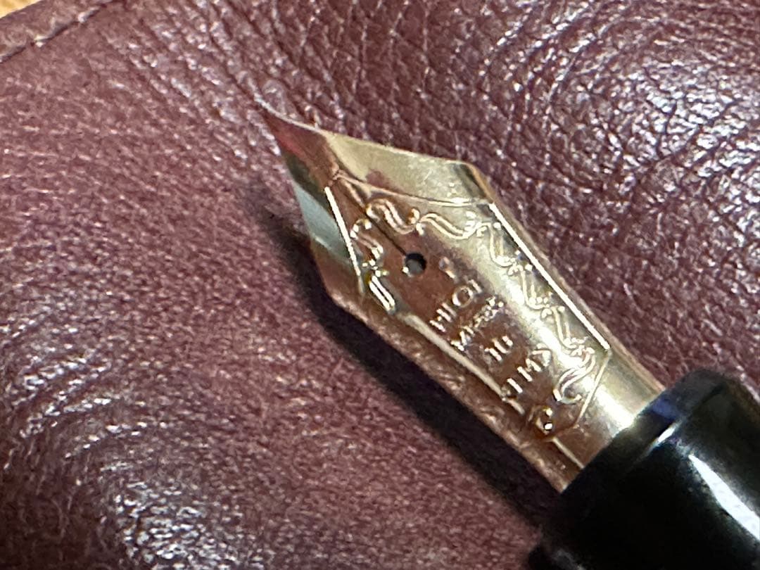 Pilot Custom 742 万年筆 黒　FM