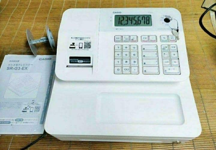 カシオレジスター　SR-G3　限定　スマホ連携売上管理　送料無料　888819