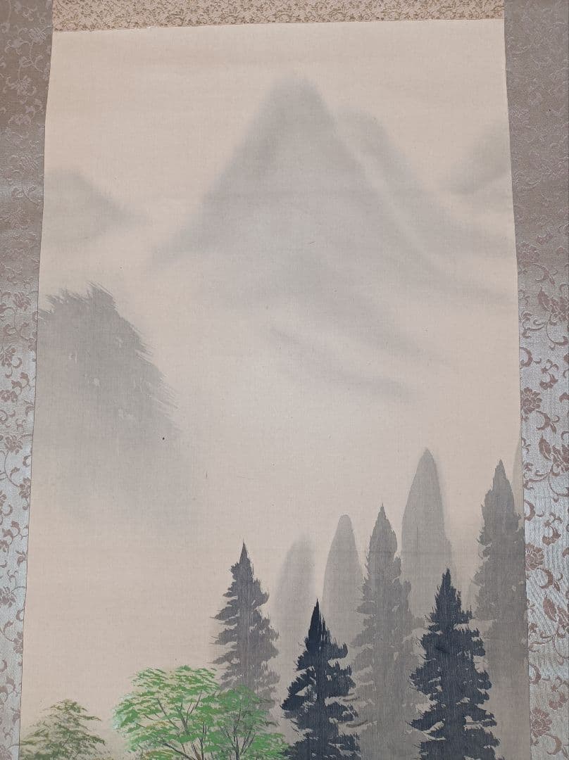 小栗春峰 軸 開運 金運 縁起物 繁盛 豊穣 福 おもてなし 絵 龍神 日本美術