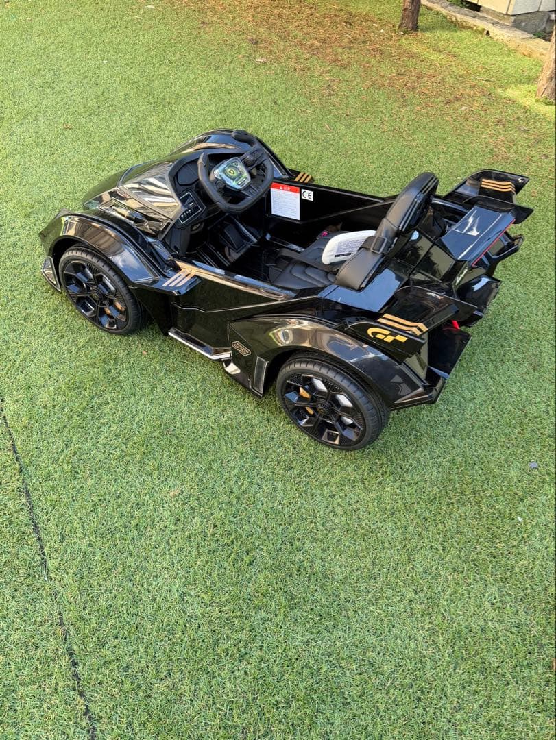 130Z　Lamborghini ブラック ラジコンカー