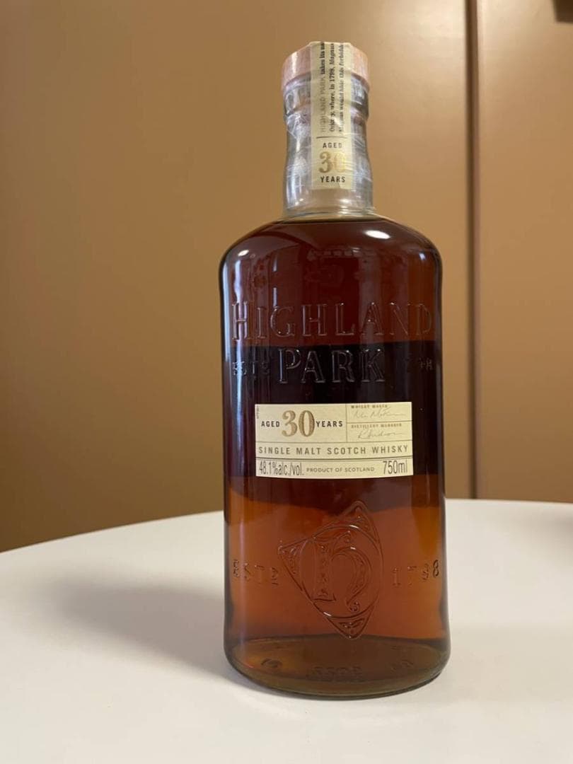 【美品】ハイランドパーク30年／48.1度／750ml　正規品