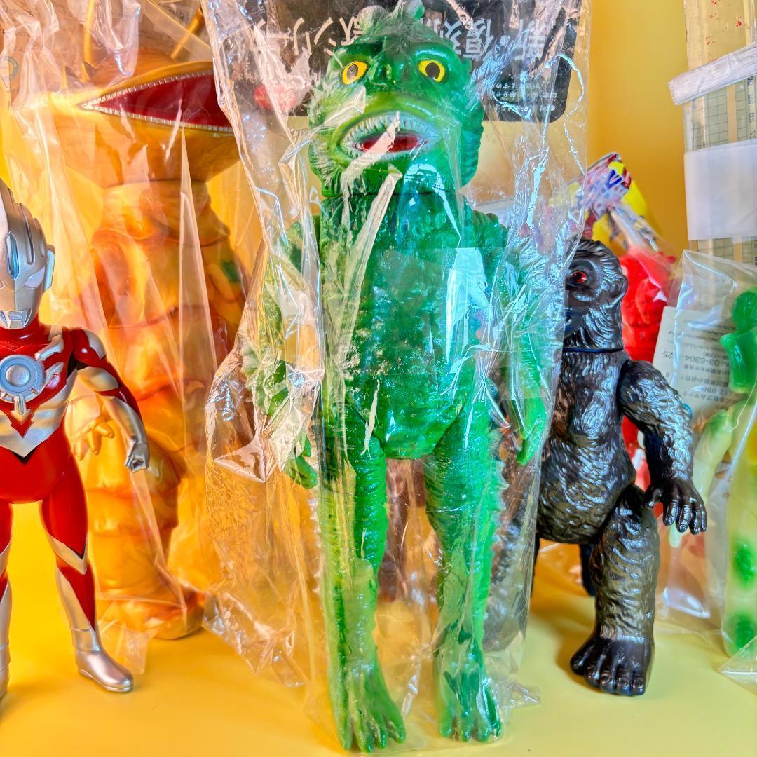 ポピー　ブルマァク 新・復刻版怪獣シリーズ ラゴン 新造型特大 ブルマァク