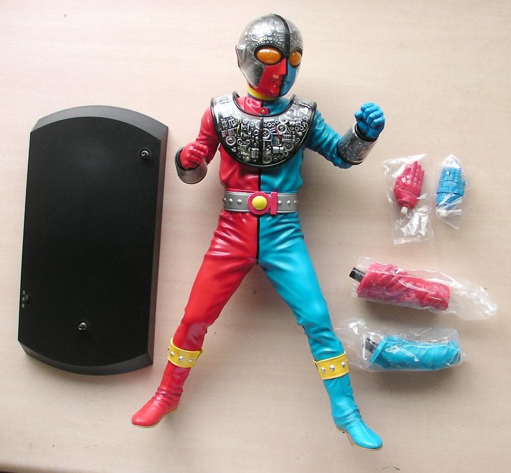 キカイダー01　メガハウス　キカイダー01　40cm　★ほぼ新品　F395