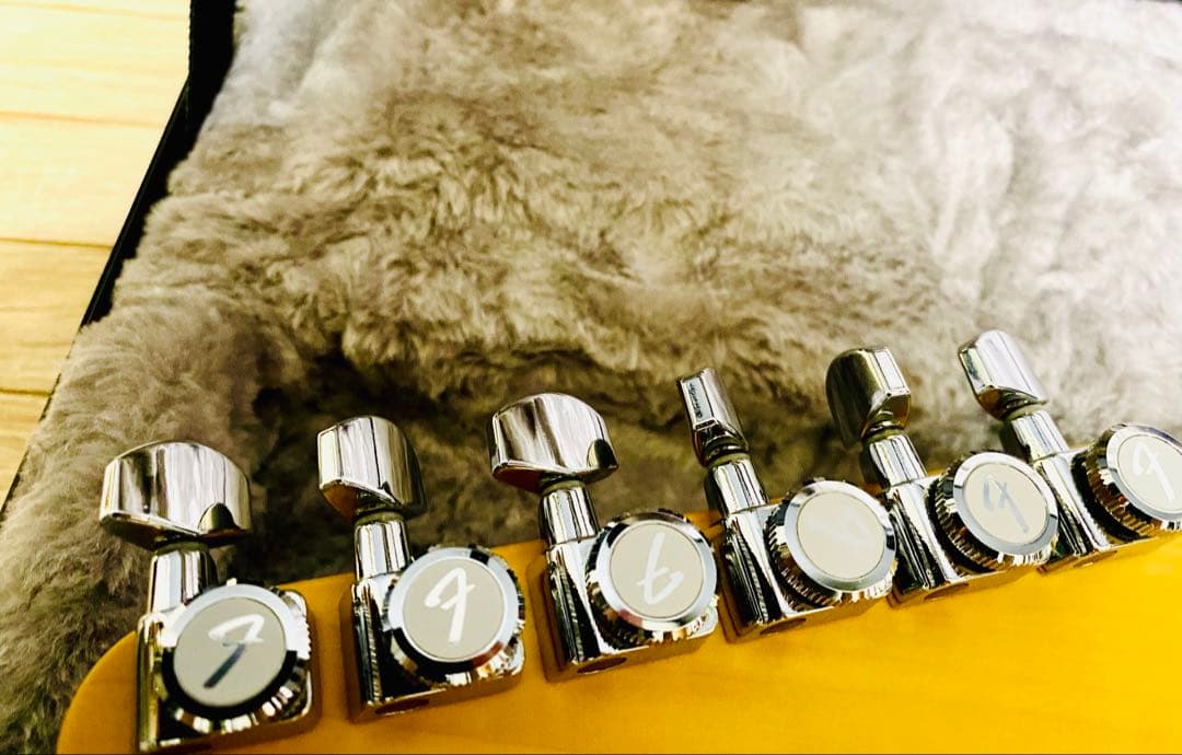 Fenderアメプロ II Telecaster ロック式ペグ