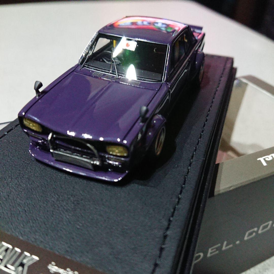 イグニッションモデル1/43 LB-WORKS ハコスカ2Dr