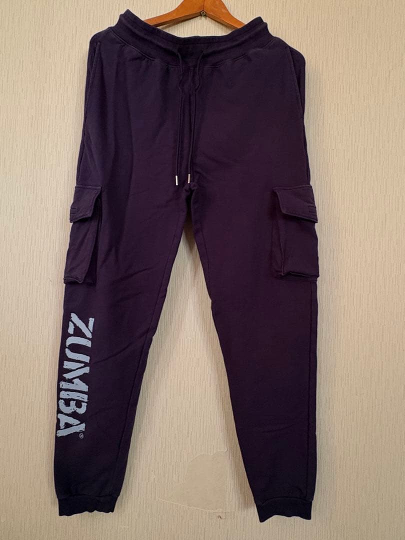 ZUMBA カーゴパンツ Sサイズ 正規品 青、紺色、紫