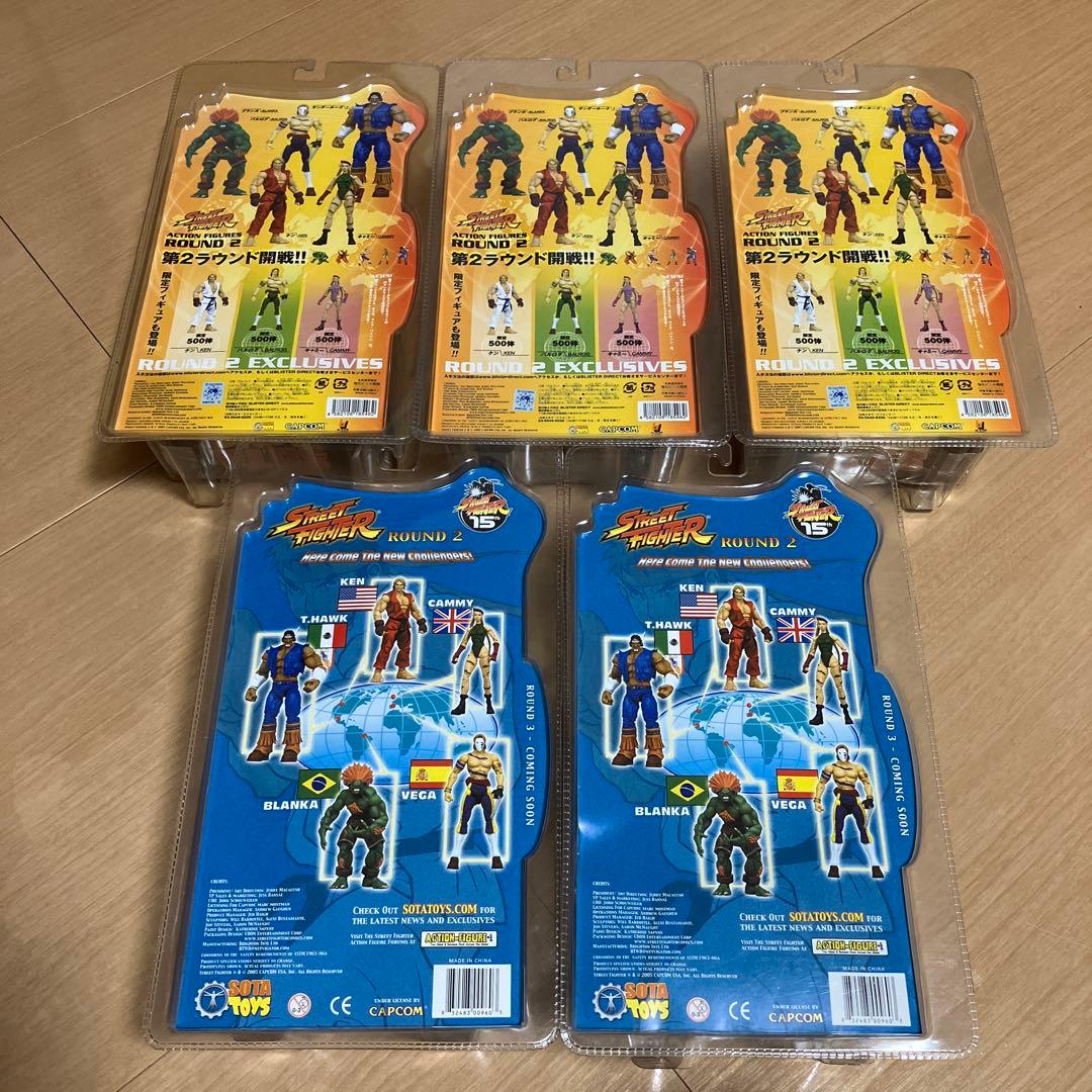 SOTA TOYS ストリートファイター　ケン　5種