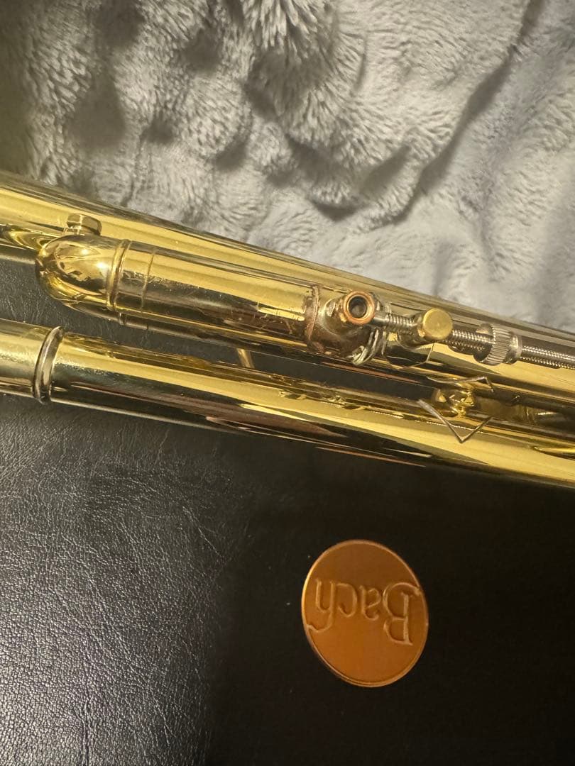 Bach トランペット　NEW YORK #7 GOLD ハードケース付き