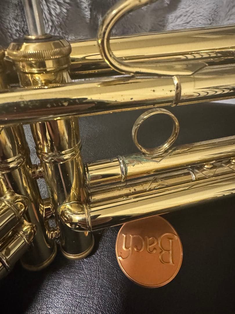 Bach トランペット　NEW YORK #7 GOLD ハードケース付き