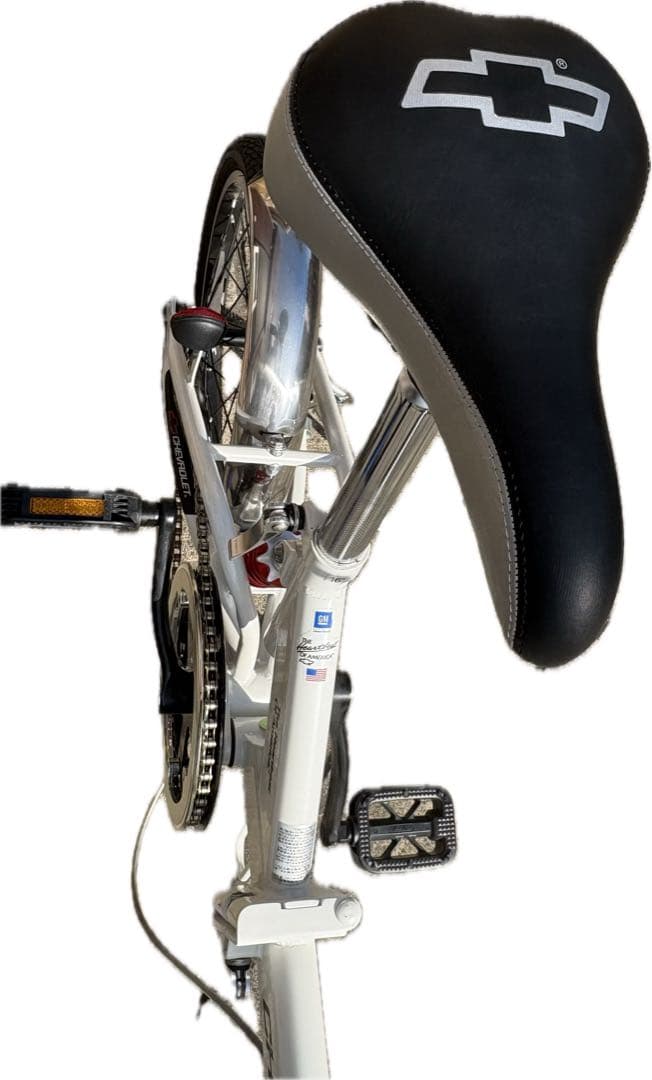 【新品未使用品】シボレー CHEVROLET 折りたたみ自転車16型 ホワイト