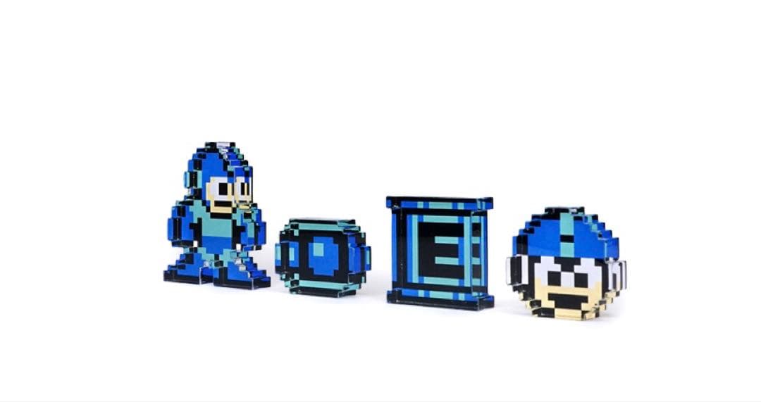 大カプコン展　ロックマンアクリルフィギュア3種セット
