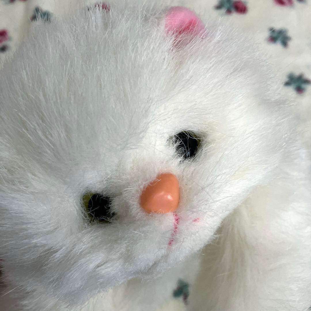 オオイケ　ペルシャ猫　ぬいぐるみ　昭和レトロ　美品