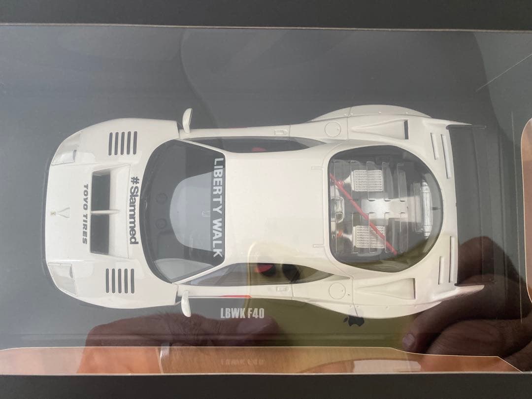 GTスピリットLiberty Walk F40 ホワイト 1/18