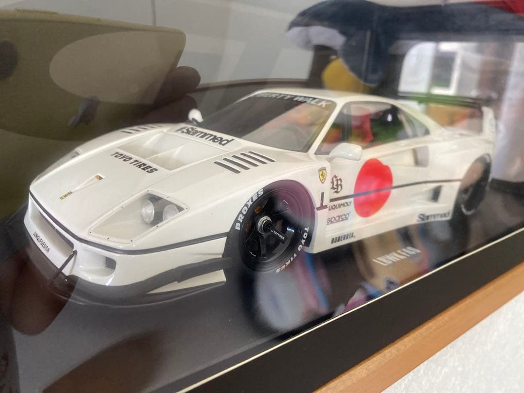 GTスピリットLiberty Walk F40 ホワイト 1/18