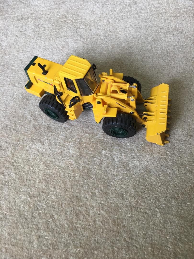 【早い者勝ち】タイヤショベル カワサキ90ZV　ミニカー