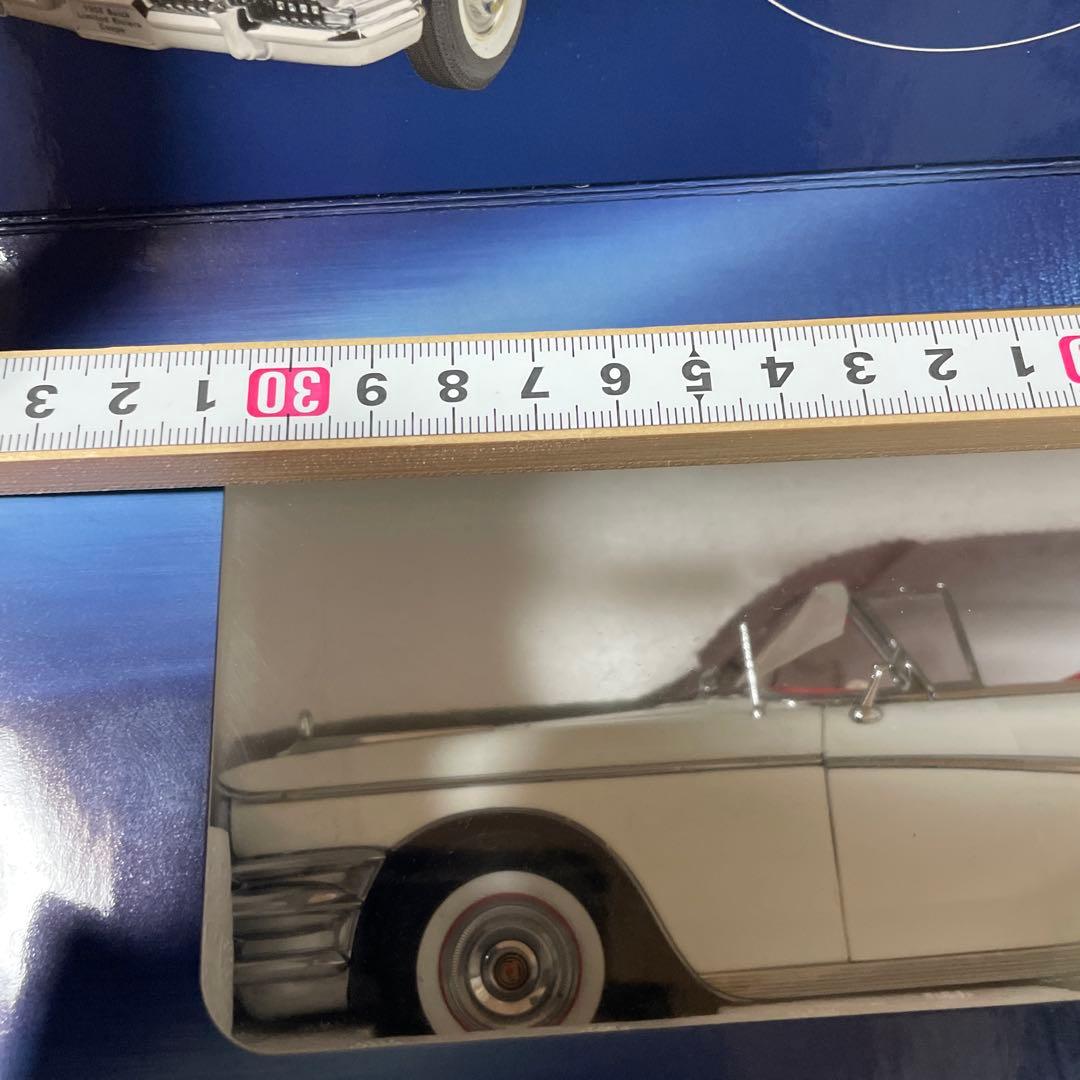 1958ビュイックリミテッドコンバーチブル1/18（ホワイト）30センチ以上有り