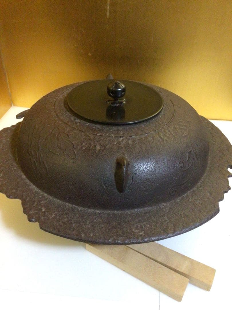 茶道具 透木釜