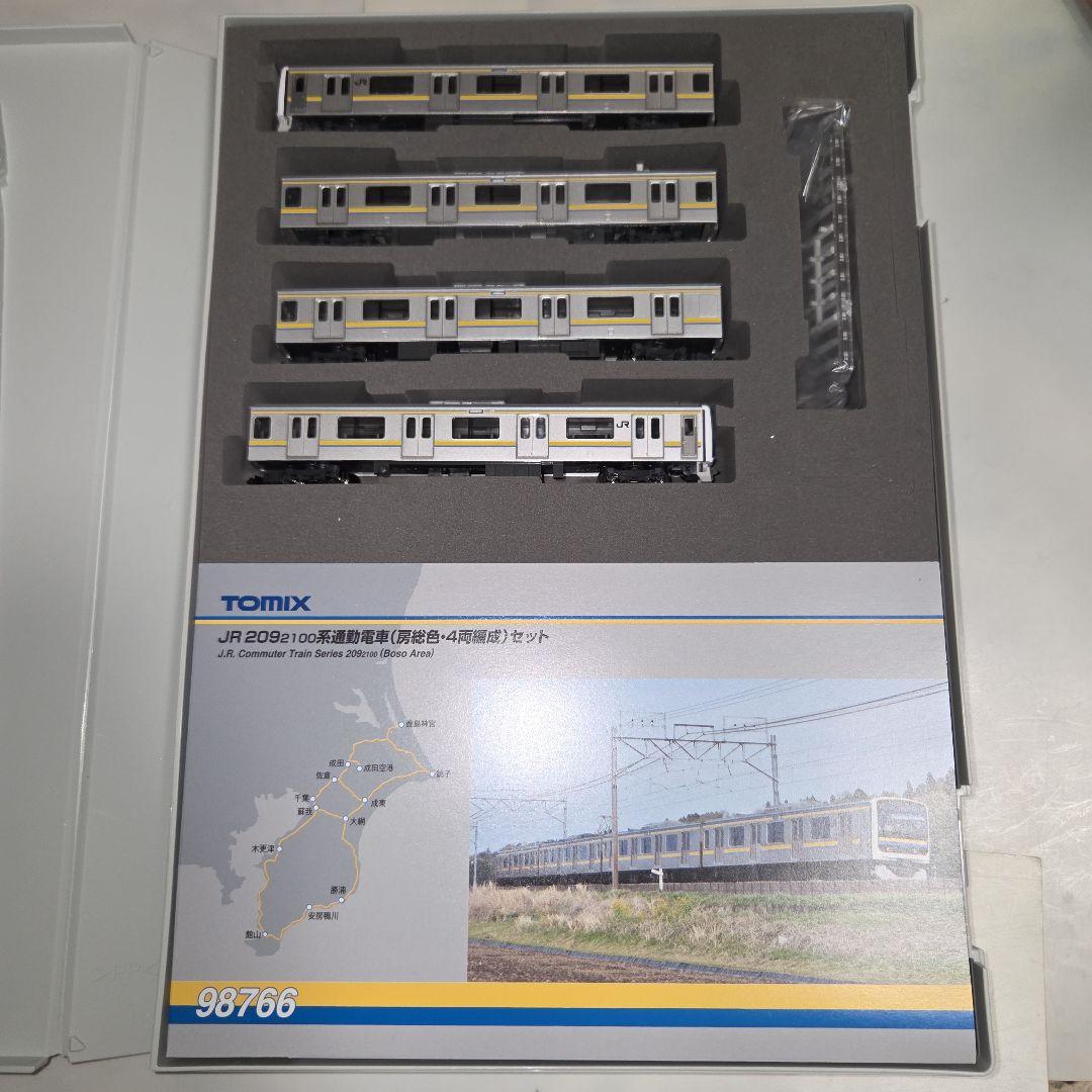 TOMIX JR 209−2100系通勤電車（房総色·4両編成）セット