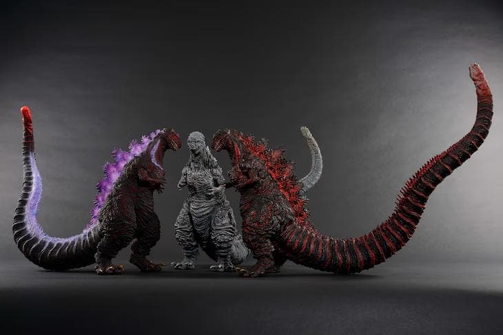 とるパカ！シン・ゴジラ　ビッグソフビフィギュア　凍結・鎌倉・放射能３種セット新品