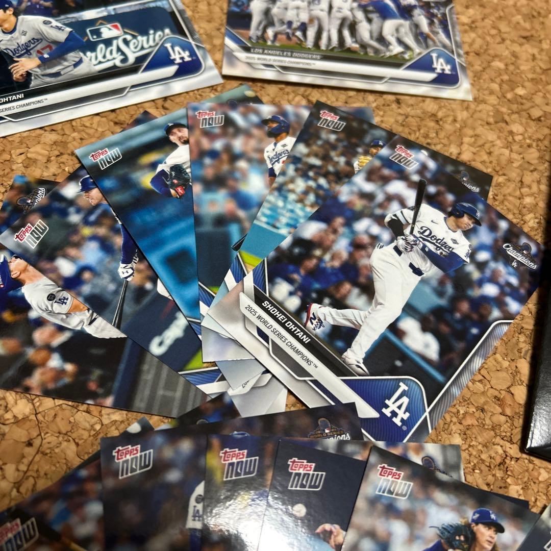 topps ドジャース　チャンピオンカード　セット