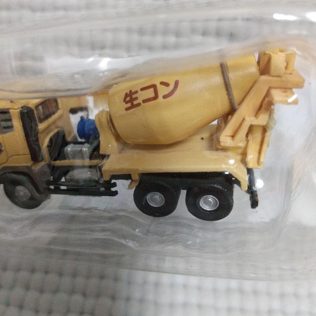 ザ建機 5台 Nゲージ〈45tリーチスタッカー/クレーン/ミキサー車〉未開封