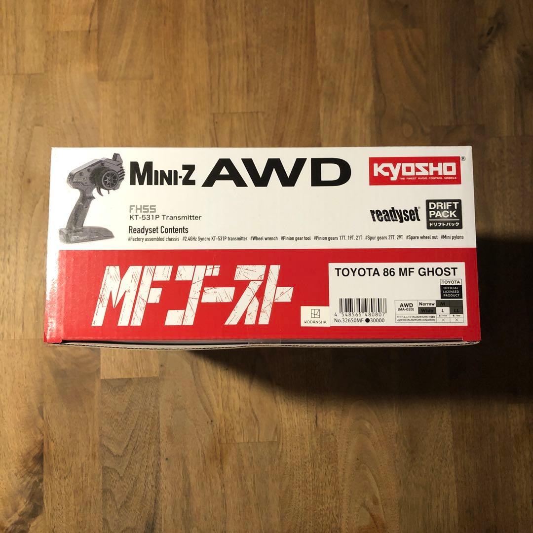 ミニッツ　AWD　MFゴースト　トヨタ　86　ドリフトパック