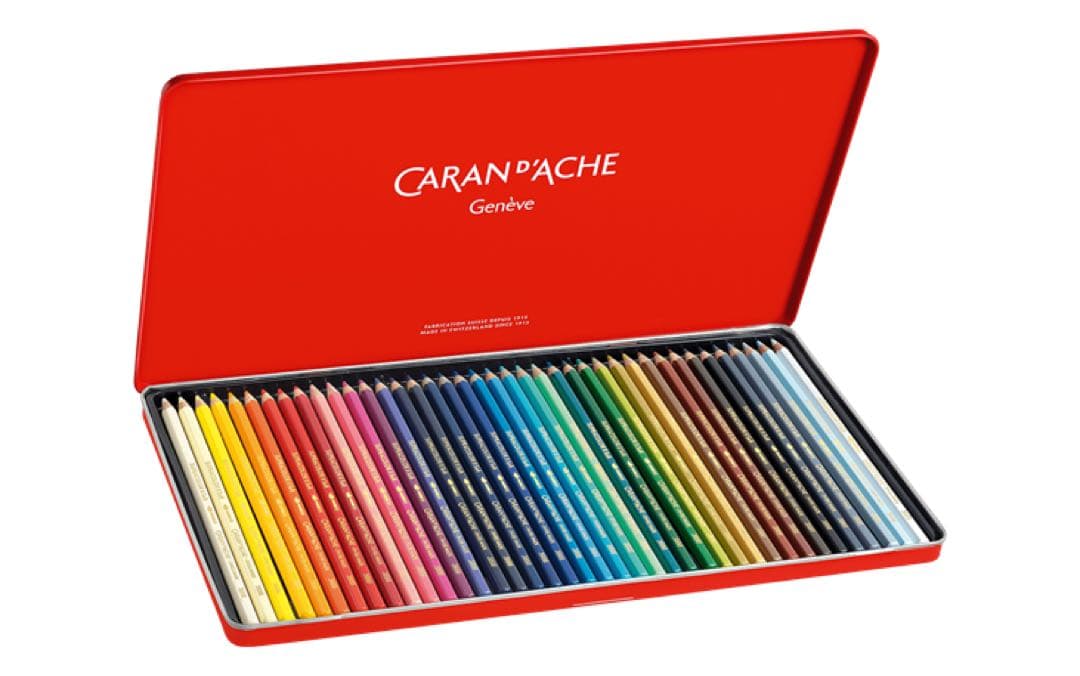 新品★カランダッシュ★スプラカラーソフト 40色　水溶性色鉛筆　スイス製
