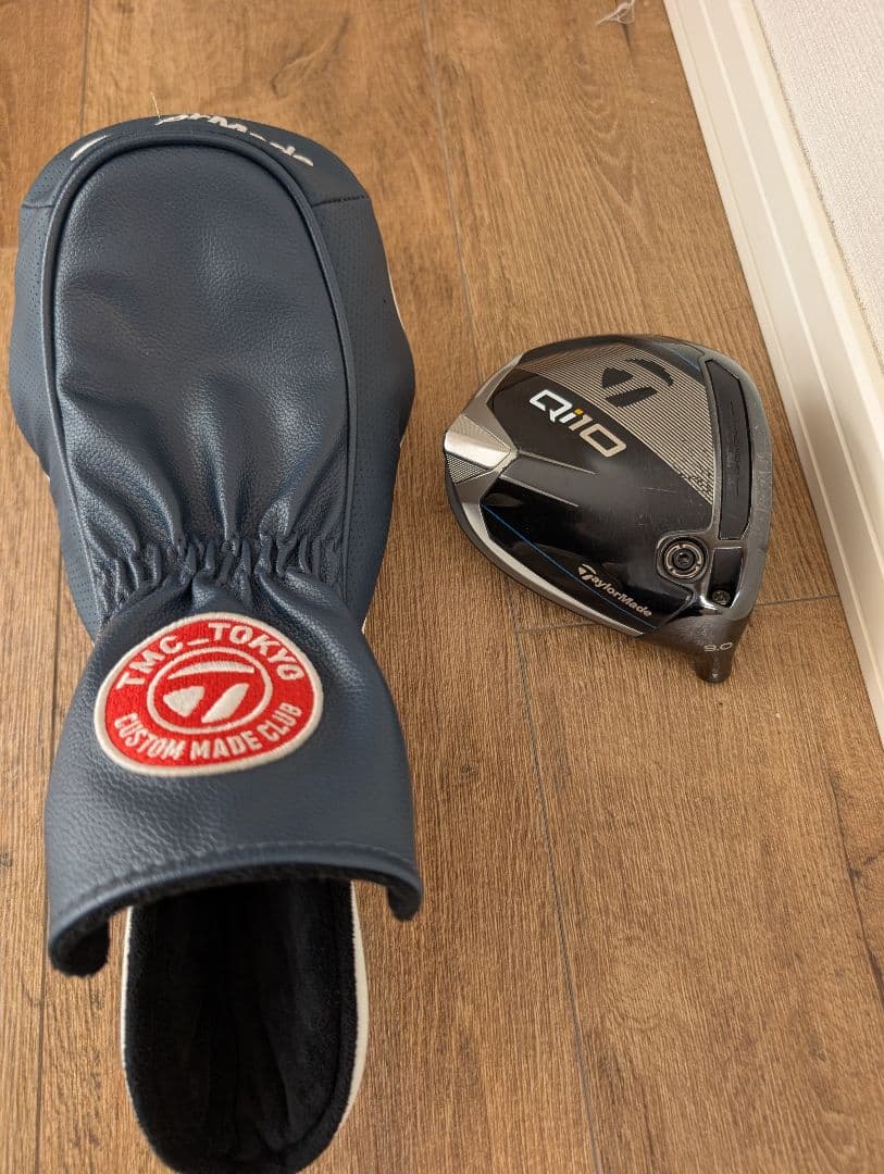 TaylorMade Qi10 9.0度　ヘッドのみ　ヘッドカバー付